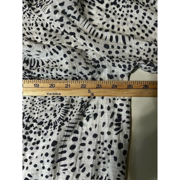 Zac & Rachel Women’s Top Blouse 1X Plus Size Flowy Elastic Neckline Long Sleeve - Picture 9 of 13